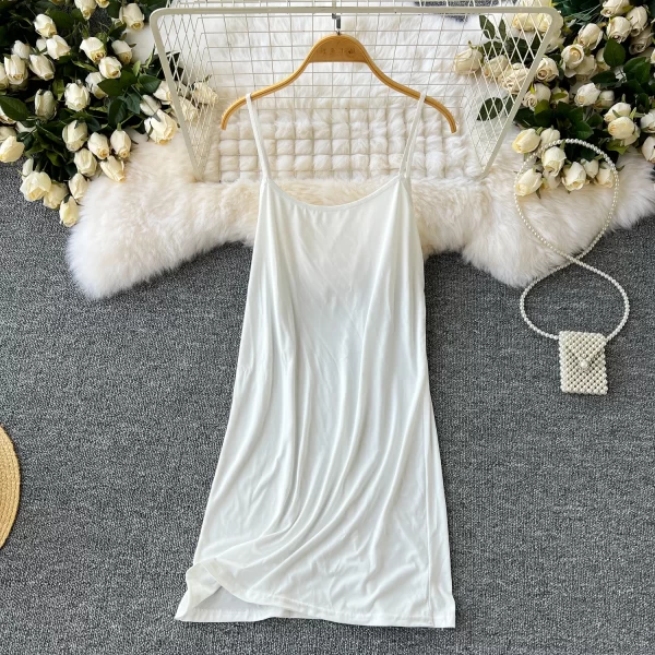 LE2553 White Embroidery Long Dresses Women Lace Spliced Evening Gown Holiday Pearl Belt Maxi Casual Dress Socialite Party Robes